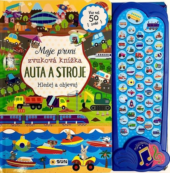 Levně Moje první zvuková knížka Auta a stroje