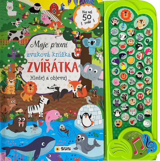 Levně Moje první zvuková knížka Zvířátka