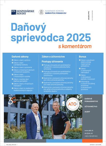 Daňový sprievodca 2025 - 9788082541215