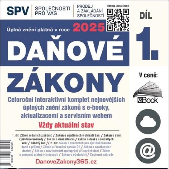 Daňové zákony 2025 XXL ProFi - 9788081832000