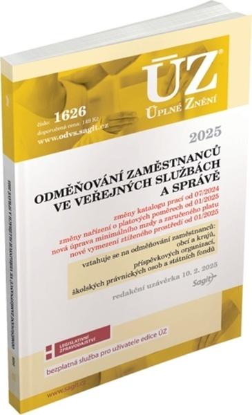 ÚZ 1626 Odměňování zaměstnanců (VS) - 9788074886690
