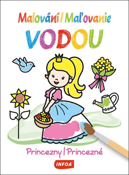 Levně Malování/Maľovanie vodou Princezny/Princezné