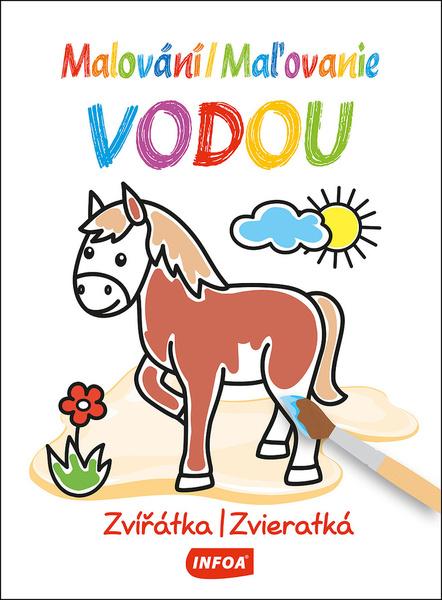 Levně Malování/Maľovanie vodou Zvířátka/Zvieratká