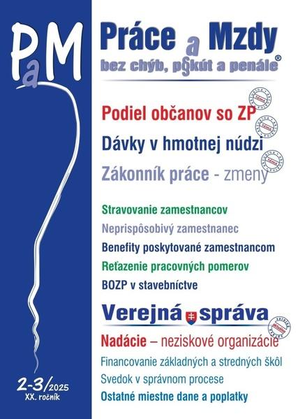 Levně Práce a Mzdy, bez chýb, p§kút a penále 2-3/2025