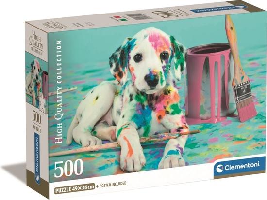 Puzzle Zábavný dalmatin 500 dílků