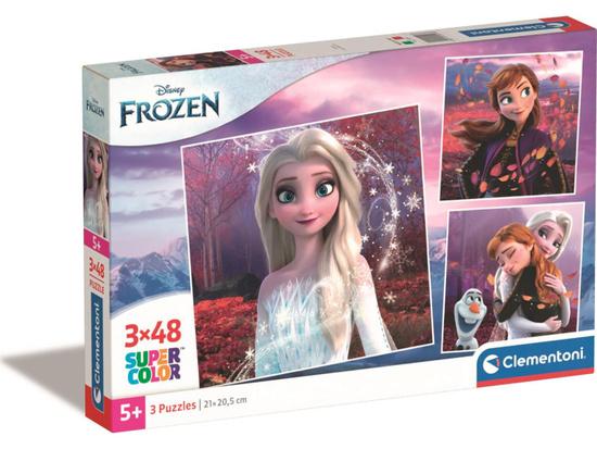 Levně Puzzle 3x48 Frozen