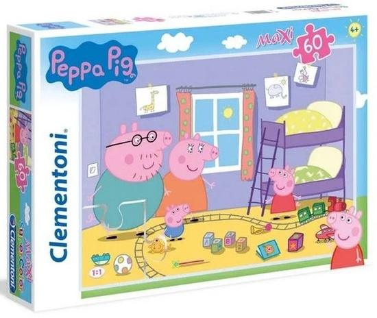 Levně Puzzle Maxi 60 Prasátko Peppa