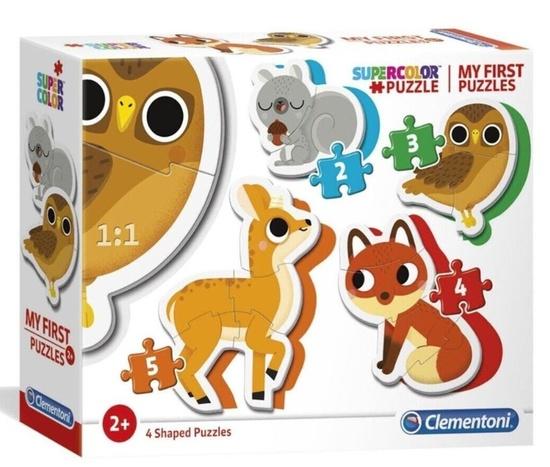 Levně Moje první puzzle Lesní zvířata