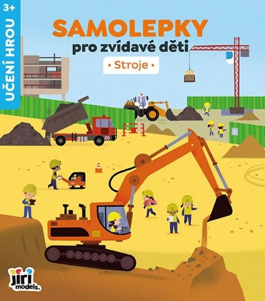 Levně Samolepky pro zvídavé děti Stroje