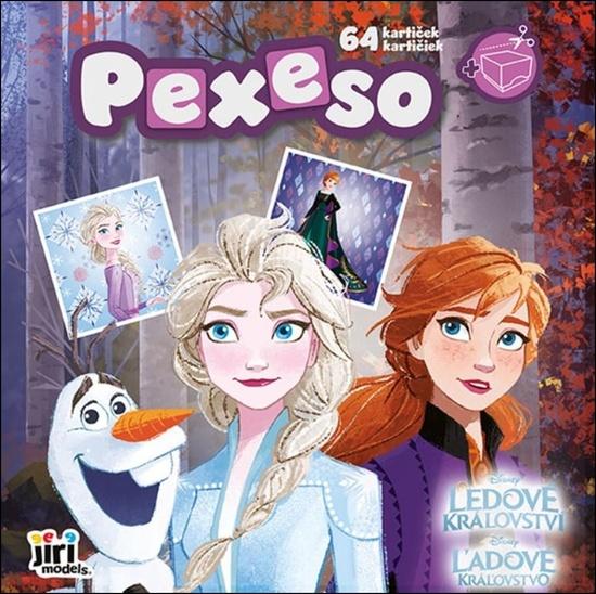 Levně Pexeso v sešitu Ledové království