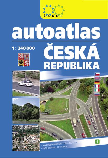Autoatlas ČR 1:240 000 A5 2025 - 9788072335046