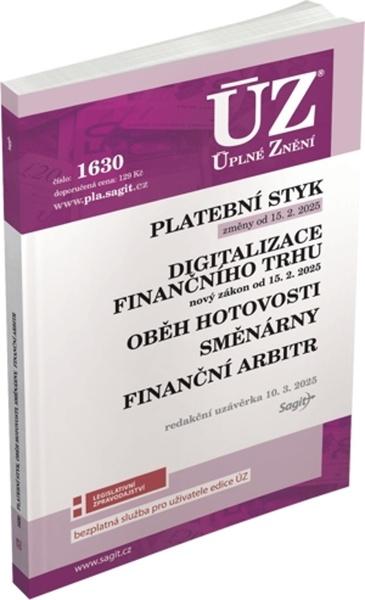 ÚZ 1630 Platební styk - 9788074886737