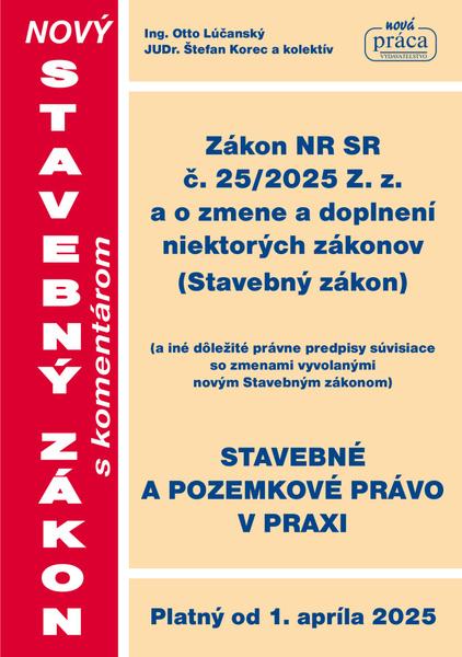 Levně Nový stavebný zákon s komentárom