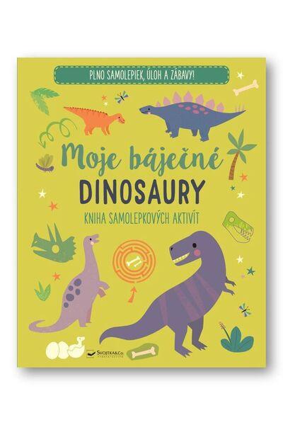 Levně Moje báječné dinosaury Kniha samolepkových aktivít