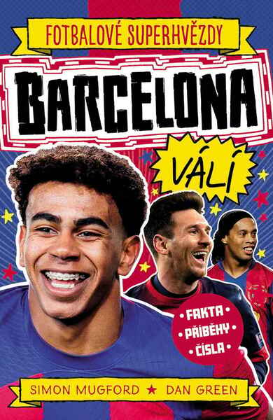 Levně Fotbalové superhvězdy Barcelona FC