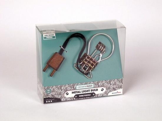 Recenttoys Hlavolam Metal Light Bulb