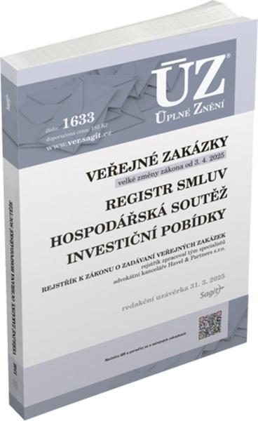 ÚZ 1633 Veřejné zakázky - 9788074886768