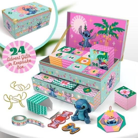 Levně Adventní kalendář Stitch Keepsake Box 2025