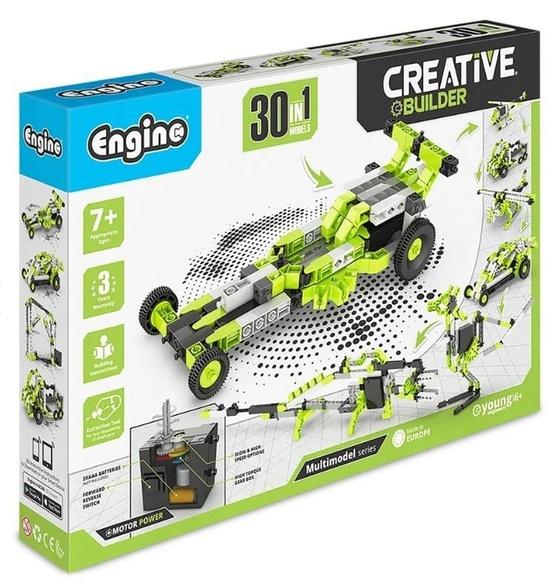 Levně Engino Creative Builder 30 modelů s motorkem
