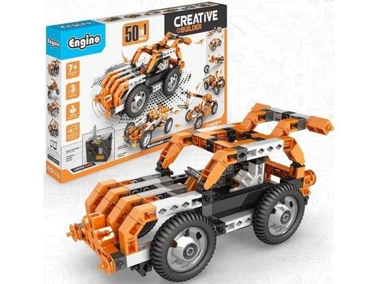Levně Engino Creative Builder 50 modelů s motorkem