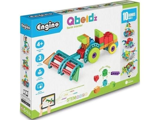 Levně Engino Qboidz Traktor 10 modelů