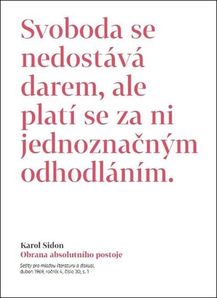 Levně Obrana absolutního postoje