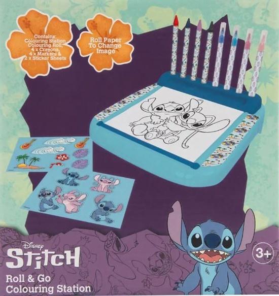 Levně Stitch Roll and Go Omalovánky