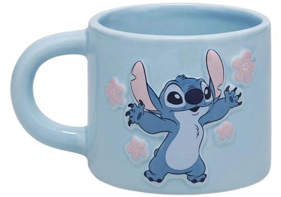 Levně Hrnek Stitch embosovaný
