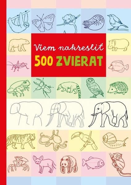 Viem nakresliť 500 zvierat - 9788055669410