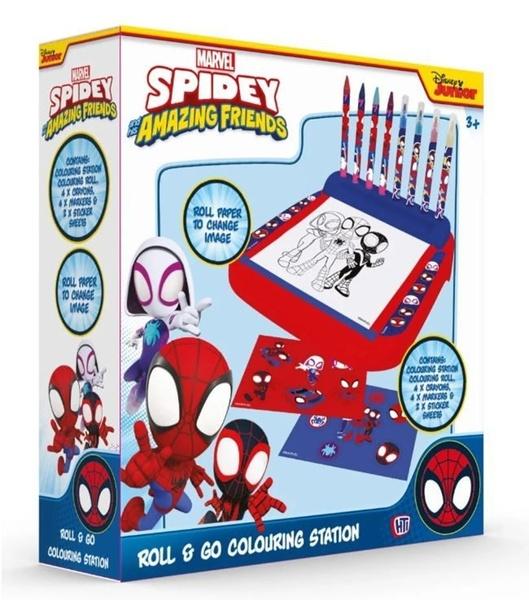 Levně Spidey Roll and Go Omalovánky
