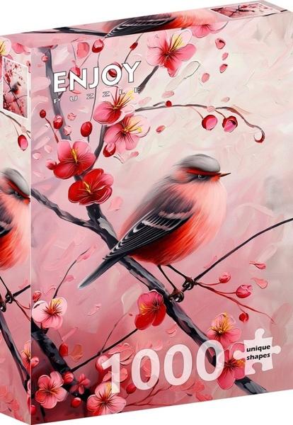 Levně Puzzle Rubínový pěvec 1000 dílků