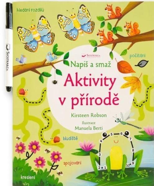 Levně Napiš a smaž Aktivity v přírodě