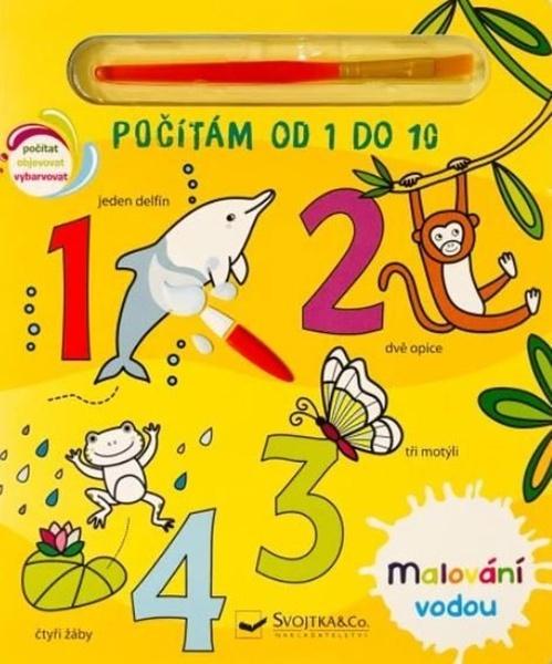 Levně Malování vodou Počítám od 1 do 10