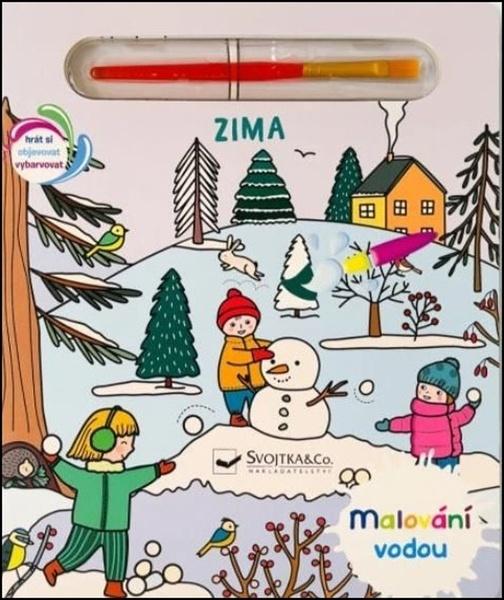 Levně Malování vodou Zima