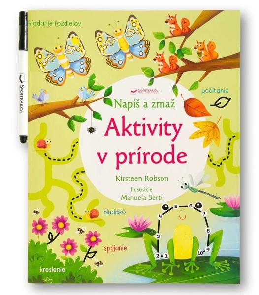 Levně Napíš a zmaž Aktivity v prírodě
