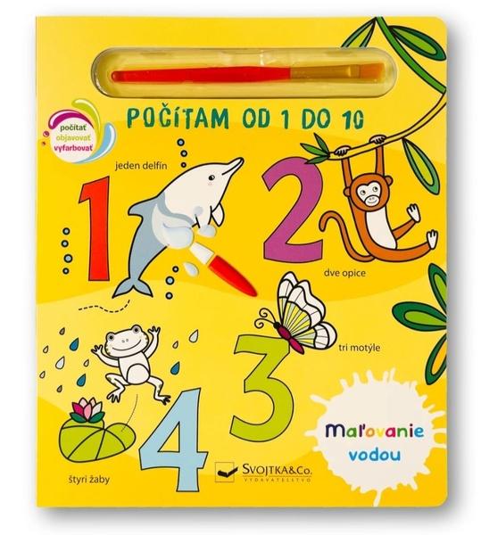 Levně Maľovanie vodou Počítam od 1 do 10