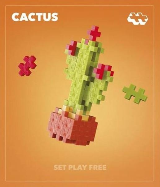 Levně Plus-Plus Kytky Kaktus