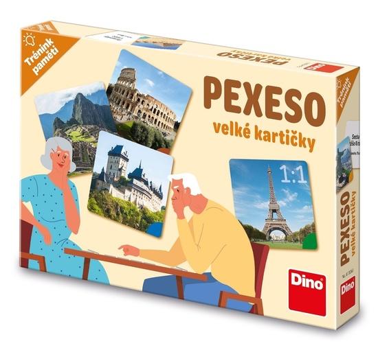 Levně Pexeso památky velké kartičky