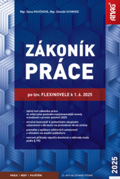 Zákoník práce po tzv. flexinovele k 1. 6. 2025 - 9788075544230
