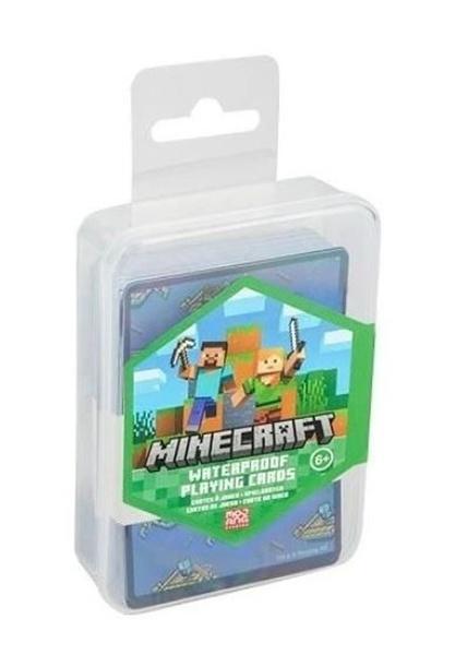 Levně Voděodolné hrací karty Minecraft