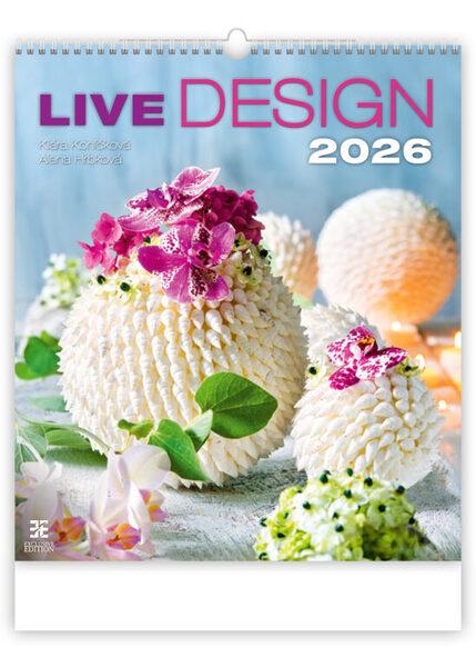 Live Design 2026 - nástěnný kalendář