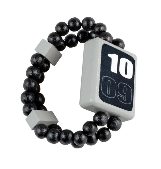Levně Dřevěné Watch oboustranné černé