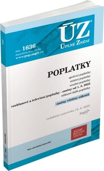 ÚZ 1636 Poplatky - 9788074886799