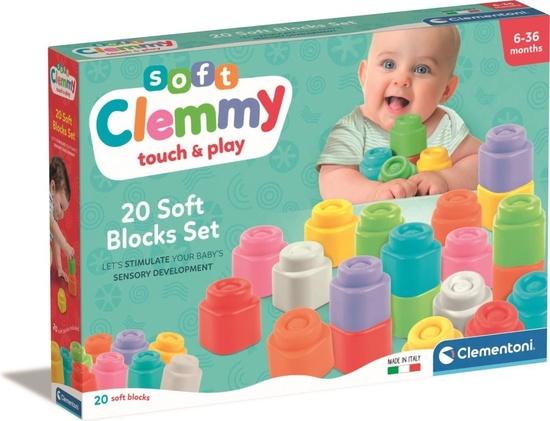 Levně Soft Clemmy Sada 20 měkkých kostek