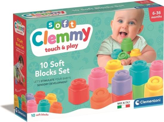 Levně Soft Clemmy Sada 10 měkkých kostek