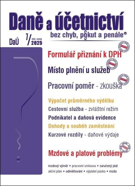 Levně Daně a účetnictví bez chyb, pokut a penále