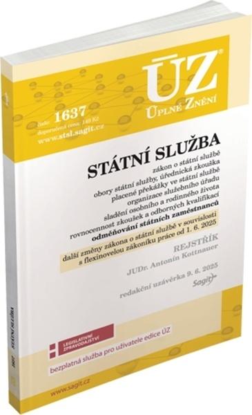 ÚZ 1637 Státní služba - 9788074886805