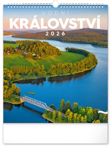 Vodní království 2026 - nástěnný kalendář