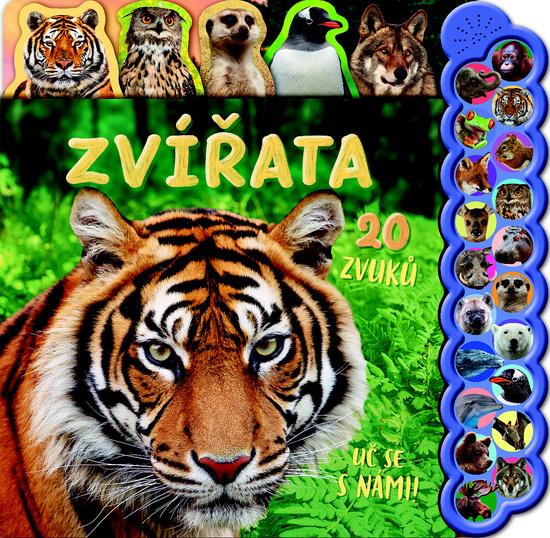Levně Zvířata 20 zvuků Uč se s námi!