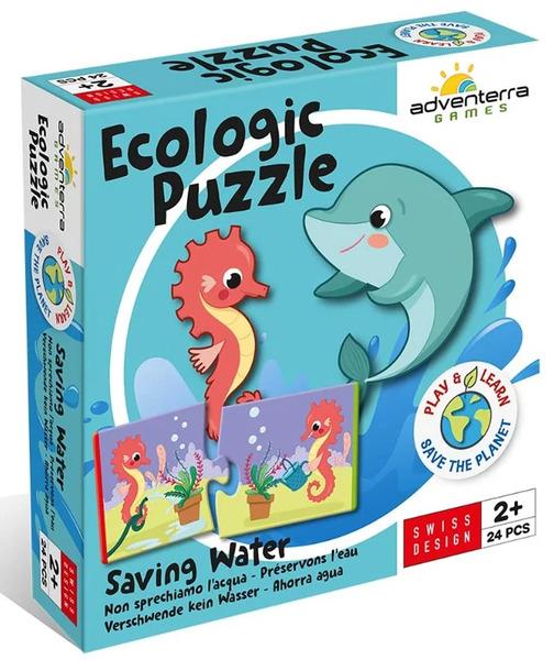 Levně Ecologic Puzzle Šetři vodou